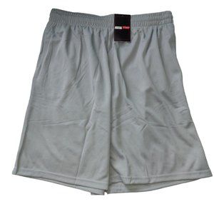 Men's Grey and Silver Shorts
